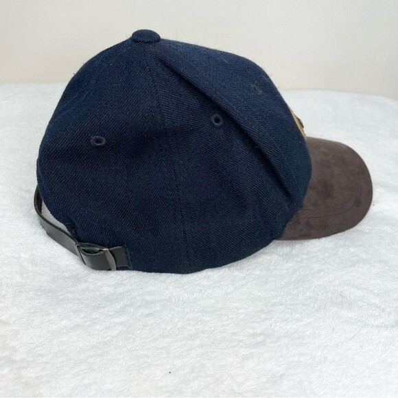 Walt Disney World Baseball Hat Cap Wool Adult WDW Lake Buena Vista FL Blue Brown - Picture 6 of 9